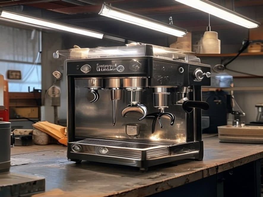 La Marzocco Linea PB three-group espresso machine plus mill — photo 1