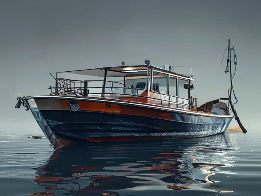 Working creel boat with licence, Shetland — photo 1