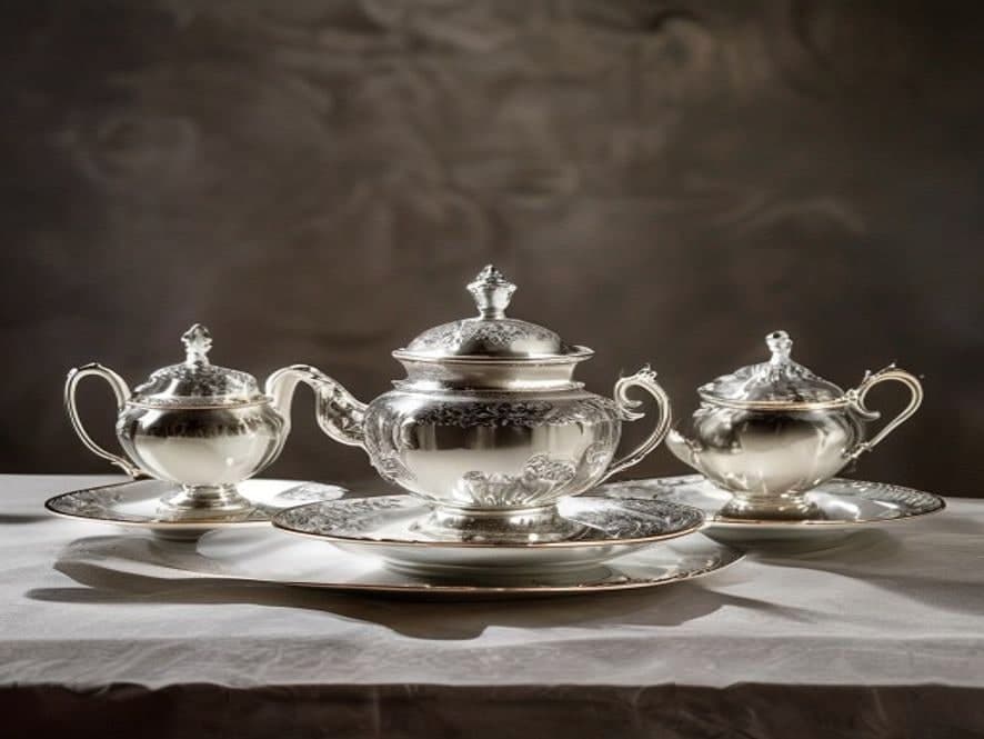 Georgian silver tea service by Paul Storr, 1818 — photo 1